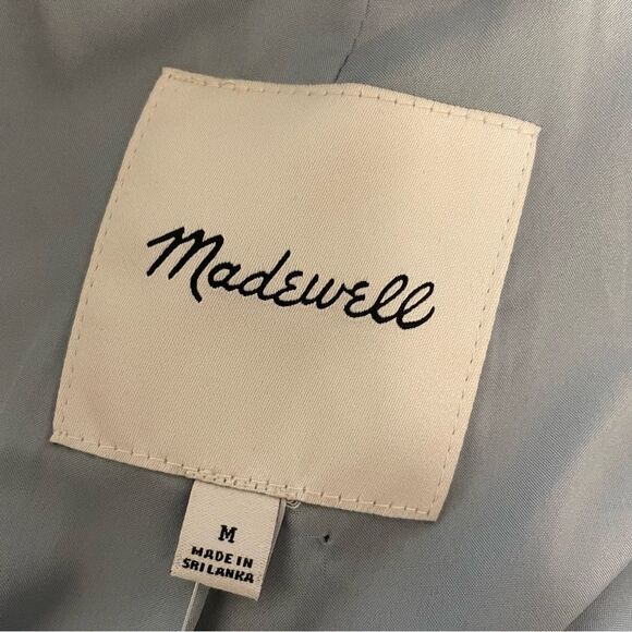 Madewell The Larsen Single Button Blazer in Drapeweave Size MED NEW - Picture 9 of 9
